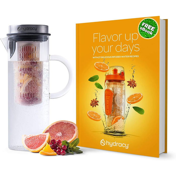 Чайник заварювальний скляний 1,5 л Hydracy