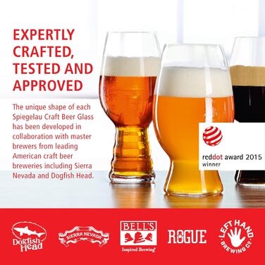 Набір келихів для крафтового пива 380 л, 2 предмети, Craft Beer Glasses Spiegelau