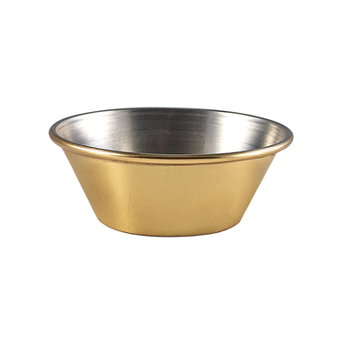 Соусник металевий 43 мл, золоте покриття, GenWare