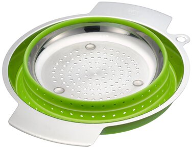 Сито Rosle, зеленое, диам. 24 см