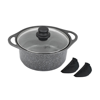 Каструля із скляною кришкою 22 x 10,8 см 3,4 л ZENIT GIPFEL