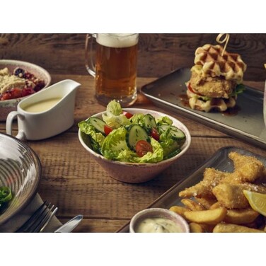 Миска конусна 14 см, 310 мл, Terra Porcelain Rose Pink, GenWare