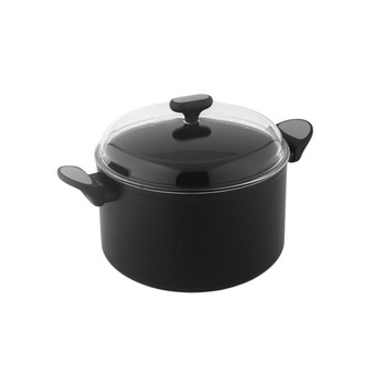 Каструля з кришкою 28 см Salto Silver 9,9 л 830294 NOIS