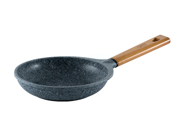 GIPFEL Сковорода Naturel 20см антипригарное покрытие Pfluon, деревянная ручка, индукционное дно (лит алюм) 0778 GIPFEL