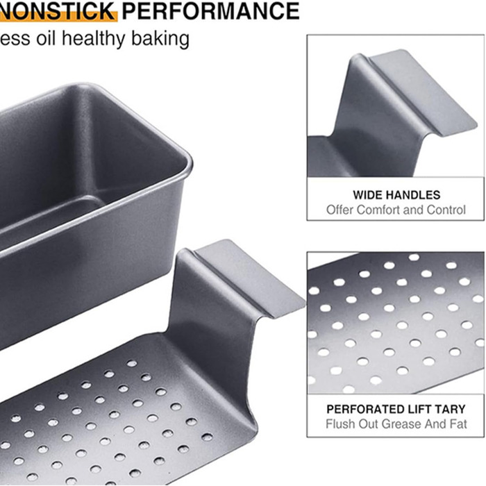 Чавунна форма для випікання хліба 25 см, чорна Hensych