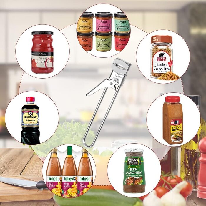 Открывалка для крышек 19 см YiliYa