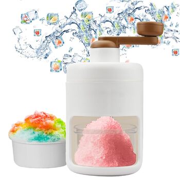 Льодоподрібнювач ручний білий Axim