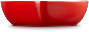 Блюдо сервировочное в форме сердца 30 см, красное Heart Le Creuset