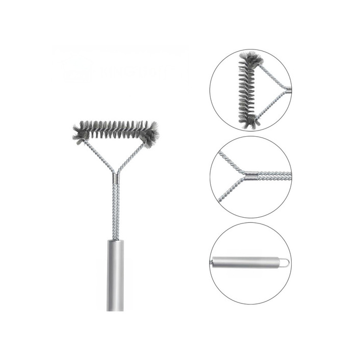 Щетка для гриля трехрядная GRILLI 777453 Код: 013099