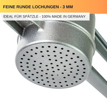 Пресс для картофеля с круглой перфорацией Thiru