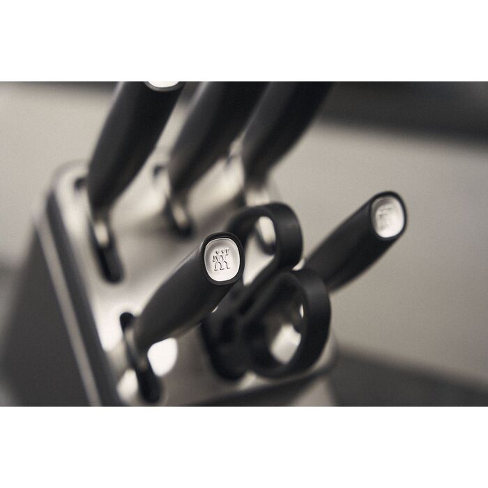 Набір ножів із підставкою, 7 предметів, антрацитовий All Star Zwilling