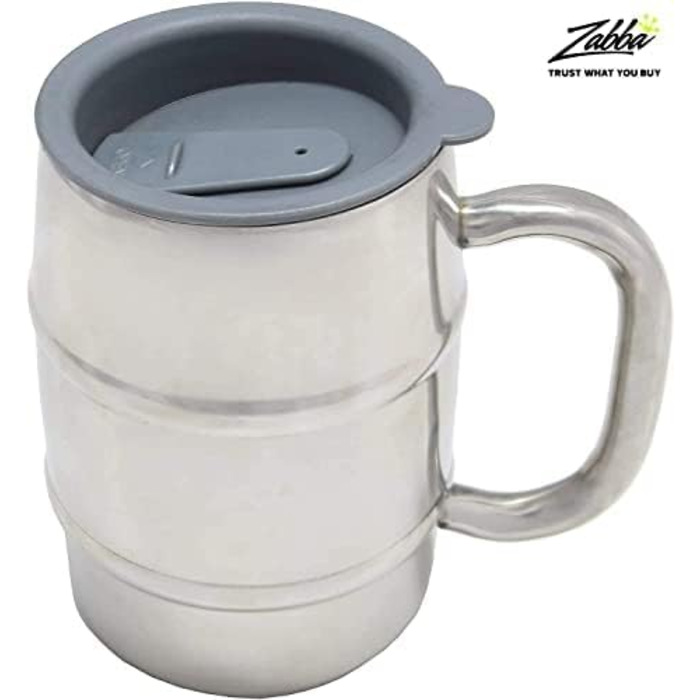 Термокухоль для пива з кришкою 500 мл MOVASEE