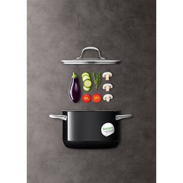 Набір каструль 3 предмета Passion Colours Black Silit
