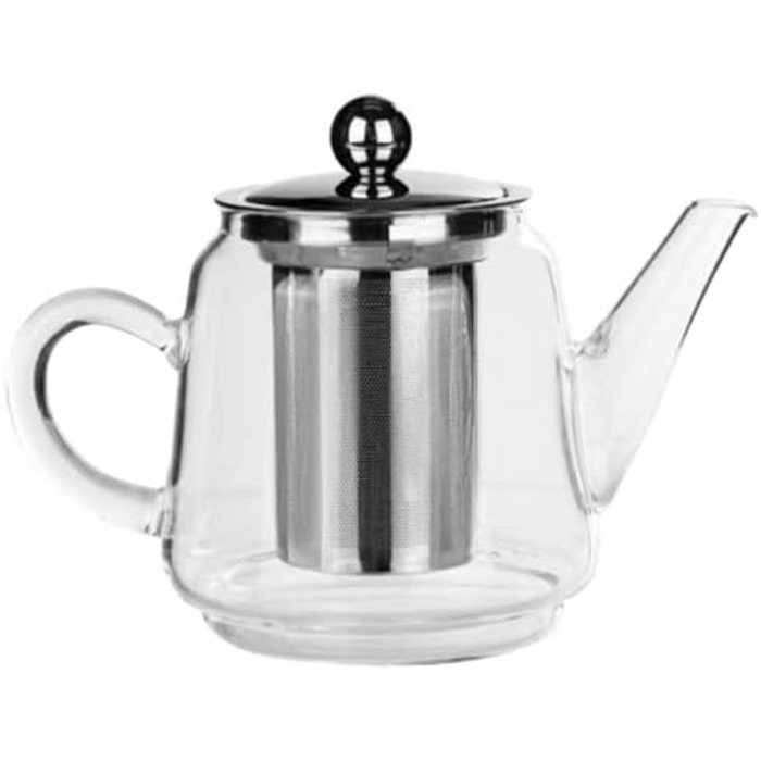 Чайник для заварювання подвійний 180/450 мл скляний Dora Karaca
