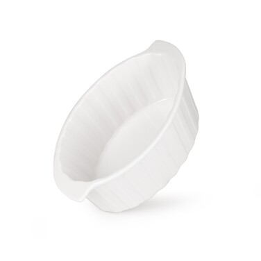 Овальная форма для запекания Fissman 24х16,5х8 см/1,6 л фарфоровая цена за шт (14172)