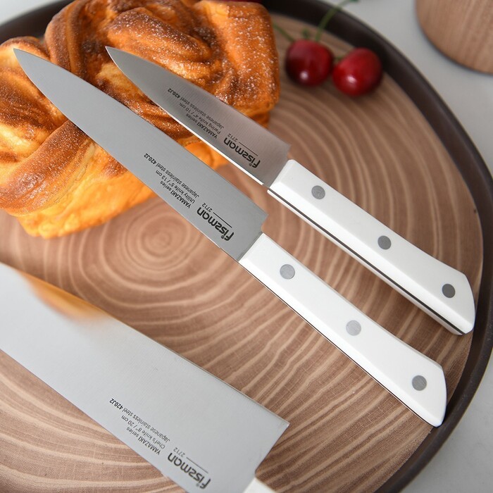 Набір ножів Fissman 3 придметів YAMAZAKI 420J2 сталь (2712)