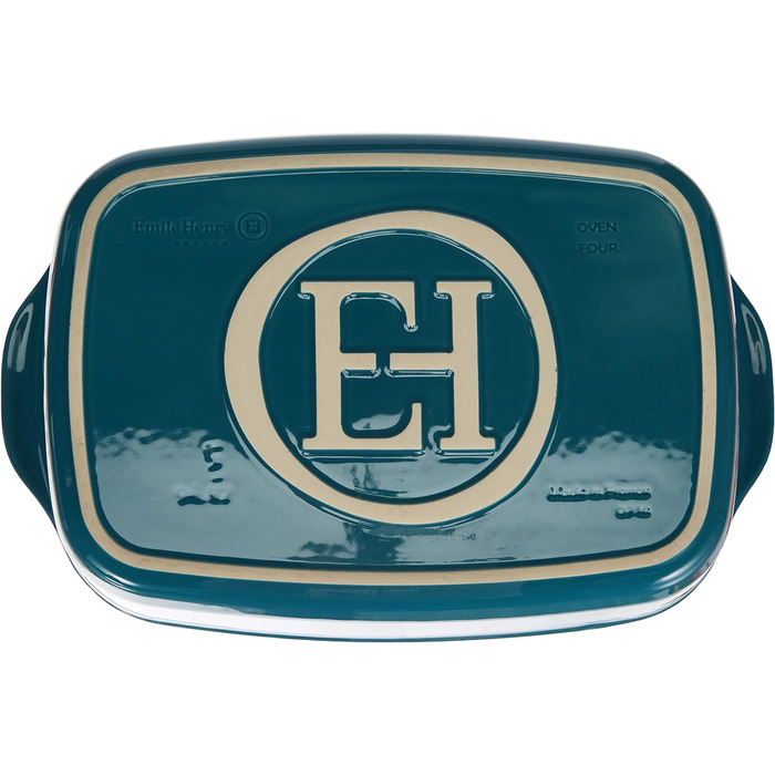 Форма для запікання керамічна прямокутна 36,5x23,5x7 см Mediterranean Blue Emile Henry