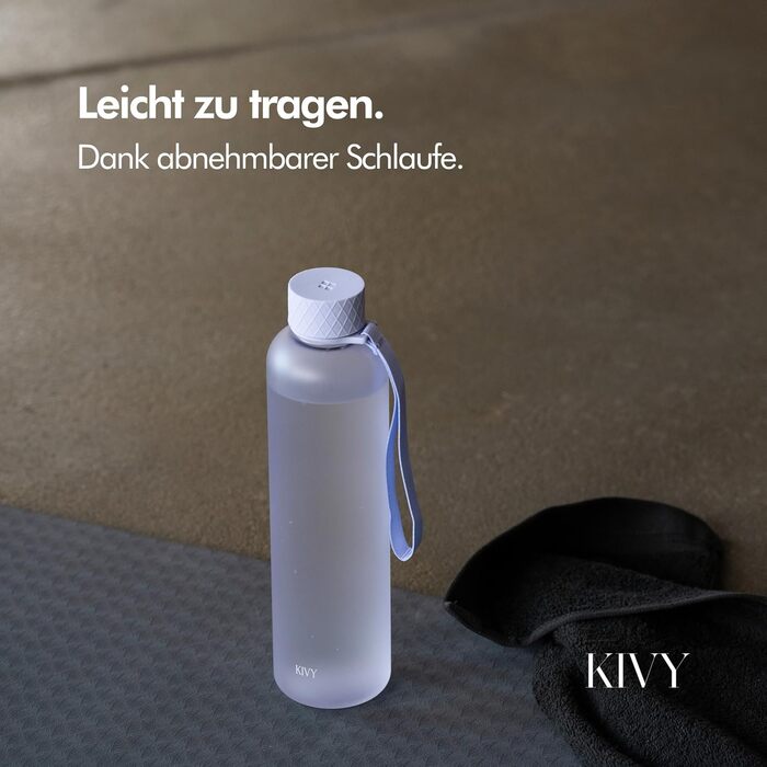 Пляшка для пиття KIVY об&39ємом 1,5 літра - підходить для газованих напоїв та герметична - для спорту, школи та офісу - спортивна пляшка для пиття для тренажерного залу - пляшка для газованої води об&39ємом 1,5 літра - можна мити в посудомийній машині (св