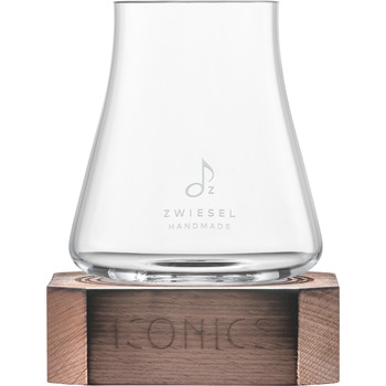 Келих для вина 0,62 л на дерев'яній підставці Iconics Zwiesel Glas