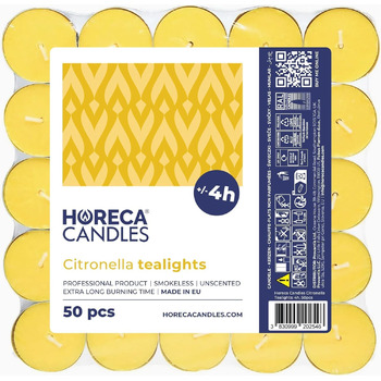Чайні свічки з цитронелою, час горіння 4 години 50 шт. HORECA CANDLES
