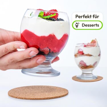 Набір креманок для мороженого 6 шт. 280 мл KONZEPT