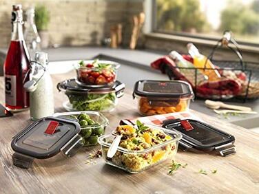 Стеклянный контейнер, квадратный, 500 мл Gusto Zwilling