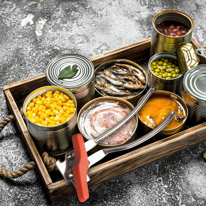 Консервний нож Westmark Pliers, з відкривачкою для пляшок, довжина 15,5 см, сталь/пластик, плоскогубці Winner, сріблястий/червоний, 10312270