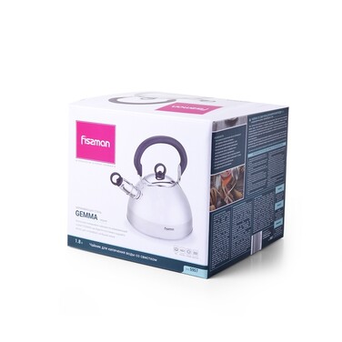 Чайник для плити Fissman зі свистком GEMMA 1,8 л (5957)