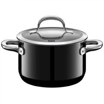 Каструля, глибока 16 см Passion Colours Black Silit