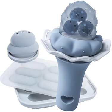 Силіконовий ніблер для дітей темно-синій Moonkie