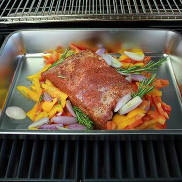 Піддон для гриля великий 41,5 x 6 x 29,5 см Santos