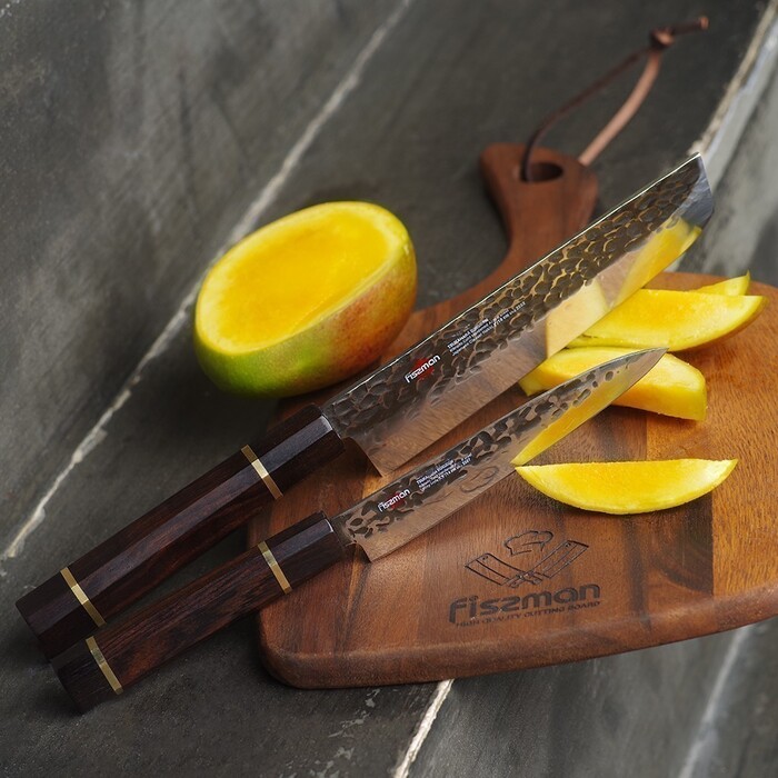 Японська сокира накірі Fissman KENSEI BOKUDEN 18 см сталь AUS-8 (2552)