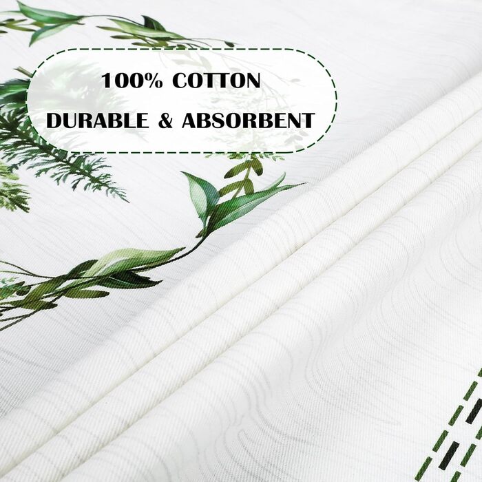 Рушники кухонні бавовняні 4 шт., рушники кухонні бавовна 100 осінній набір кухонних рушників багатофункціональний високоякісний кухонний сушарка рушник бар 50 х 70СМ (ялинка лось)