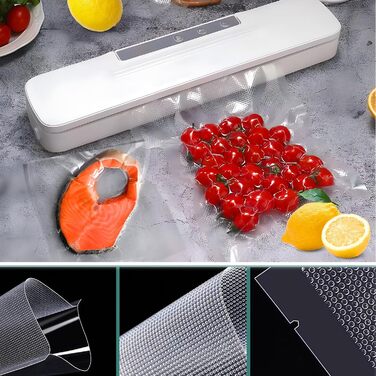 Вакуумні пакети 170 пакетів 15 x 25 см, 20 x 30 см, 28 x 40 см Omtofo