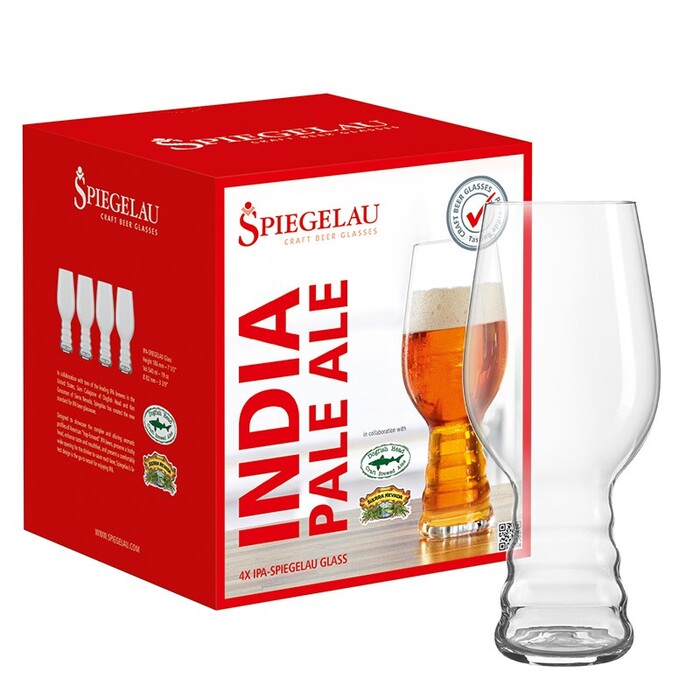 Набор бокалов для пива IPA 540 мл, 4 предмета Craft Beer Glasses Spiegelau