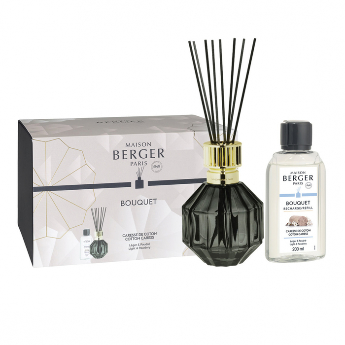 Дифузор Maison Berger Paris FACETTE NOIRE з ароматом COTTON CARESS, 200 мл