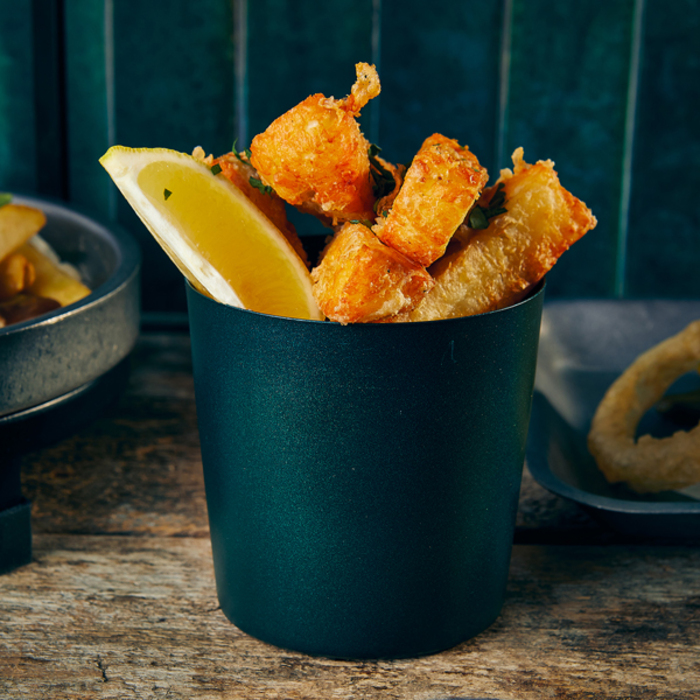 Склянка металева 8.5х8.5 см, 420 мл, зелена, Metallic Green, GenWare