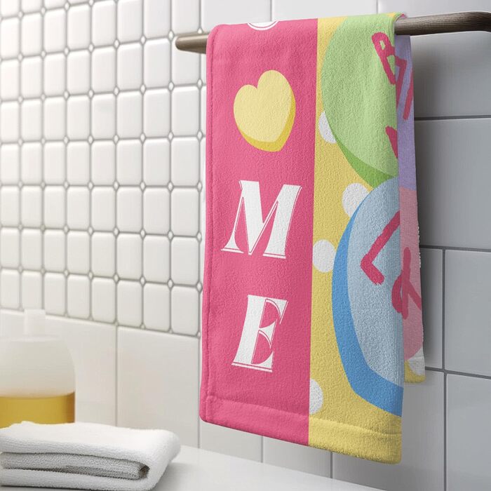 Різдвяні кухонні рушники Kwlegh, рушник для рук, різдвяна ялинка, цукерка-тростина, сніжинка, рушник для пальців, набір з 2 шт. , милий чоловічий банний рушник, високопоглинаючі рушники, 36 x (цукрові серця)