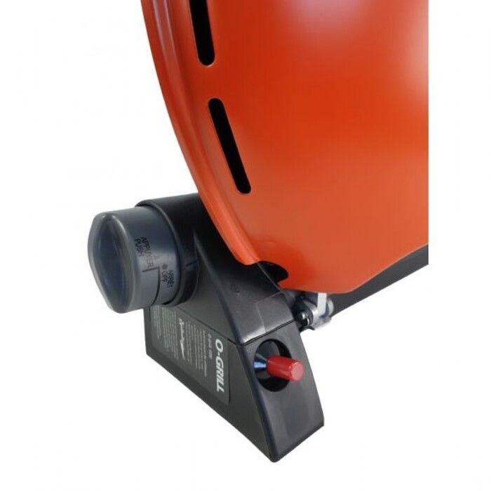 Портативный переносной газовый гриль O-GRILL 900, оранжевый+шланг в подарок! Код: 009064