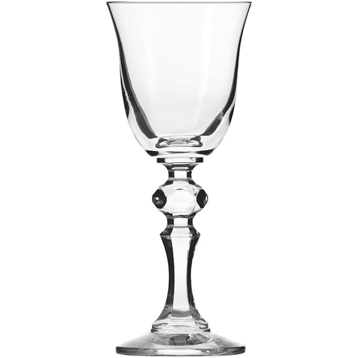 Келихи для вина konsimo Набір з 6 - Келихи для червоного вина Келихи для білого вина Aperol Spritz і келихи для шампанського Набір з 6 - Келихи для вина - Келихи для аперитиву - Кришталеві келихи для вина - 450 мл (Krista)