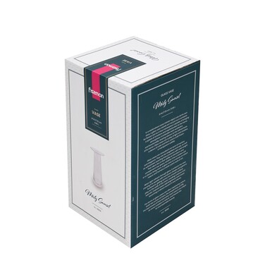 Ваза Fissman 25 см MISTY SUNSET стекло (9553)