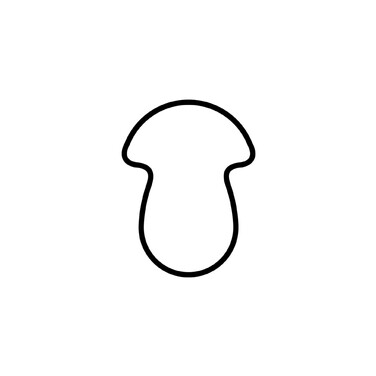 Формочка для печива Гриб металева 5 см Kaiser