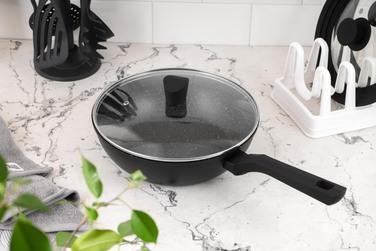 ARDESTO Gemini Gourmet Bolzano Сковорода для гурманов, 28см, Алюминий, Черный