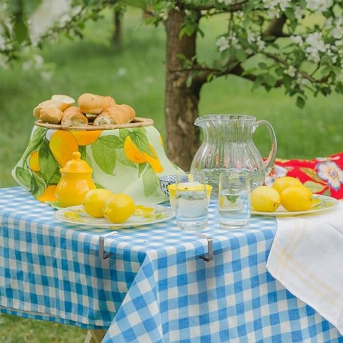 Зажимы для скатерти из нержавеющей стали 6 предметов Blooven