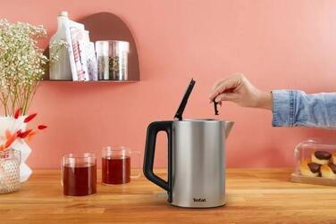 Tefal Електрочайник Bronx Electric, 1.7л, нерж. сталь, сірий