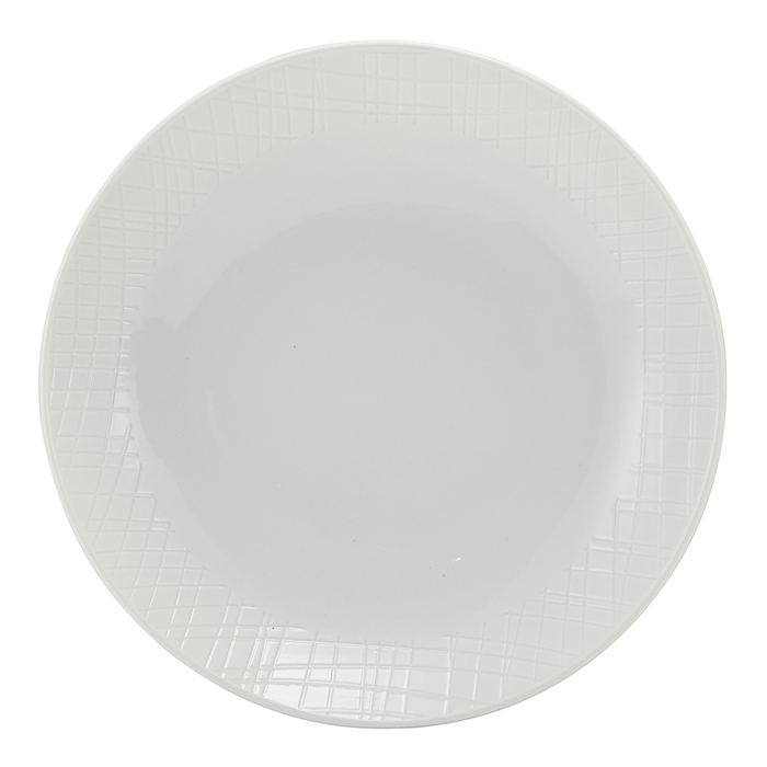 Тарілка глибока 23 см, Incise Porcelain Lavara, GenWare