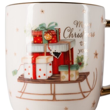 Кружка Fissman 350 мл фарфора (14047)