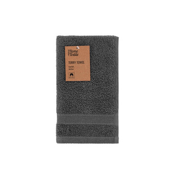 ARDESTO Рушник махровий SuperSoft, графіт, 30х50см, 100% бавовна