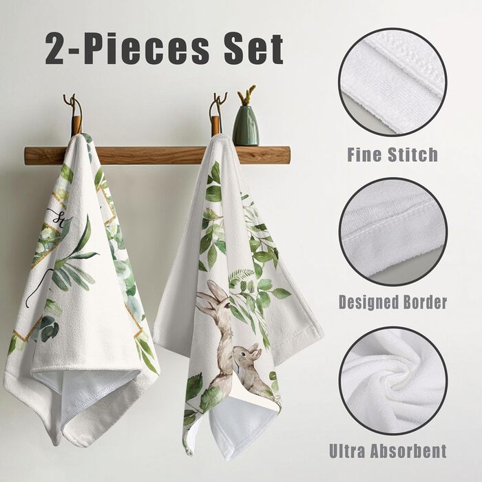 Різдвяні кухонні рушники Kwlegh, рушник для рук, різдвяна ялинка, цукерка-тростина, сніжинка, рушник для пальців, набір з 2 шт. , милий чоловічий банний рушник, високопоглинаючі рушники, 36 x (великодні)