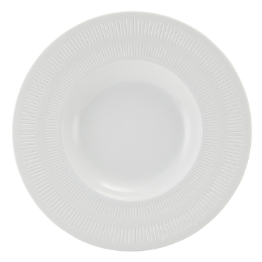 Тарелка для пасты 24 см, Incise Porcelain Solara, GenWare